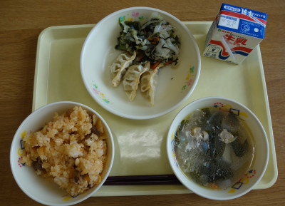 10月3日の給食